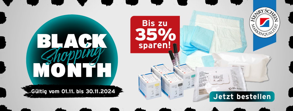 Henry Schein MED | black shopping month, bis zu 35% sparen