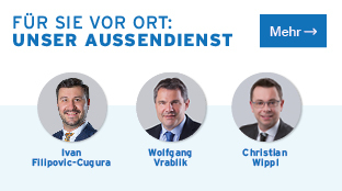 Für Sie vor Ort: Unser Außendienst
