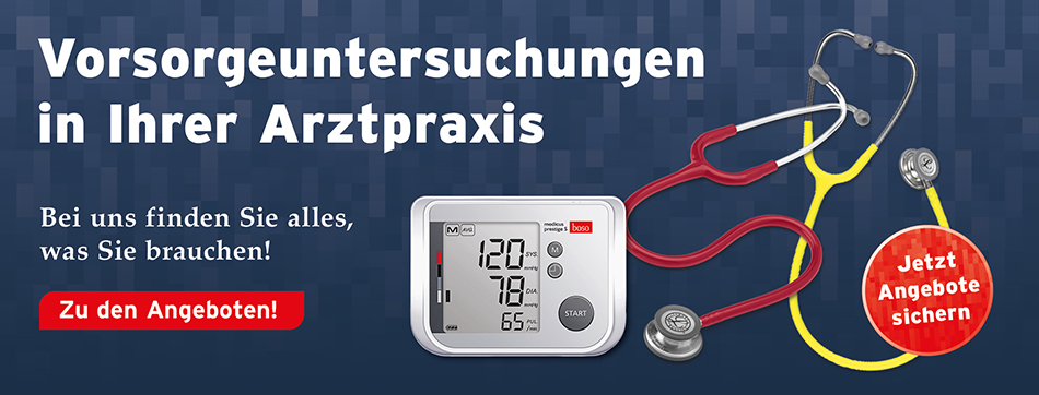 Vorsorgeuntersuchungen in Ihrer Arztpraxis - bei uns finden Sie alles was Sie brauchen. Jetzt Angebote sichern!