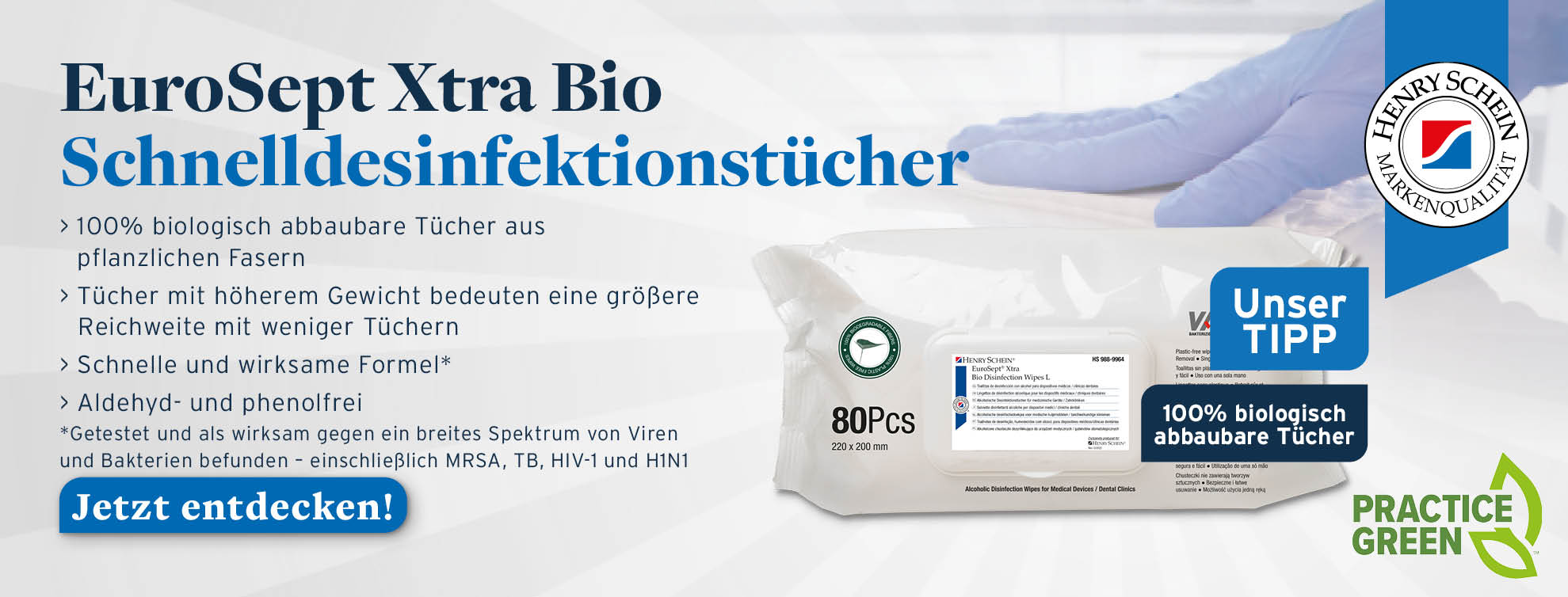 Henry Schein MED | Eurosept Wipes