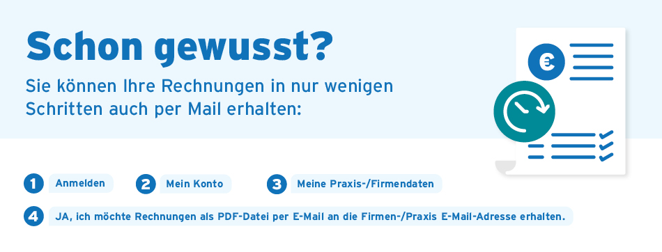 Henry Schein MED | E-Rechnung