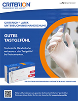 Henry Schein | Criterion - puderfreie Latex-Untersuchungshandschuhe