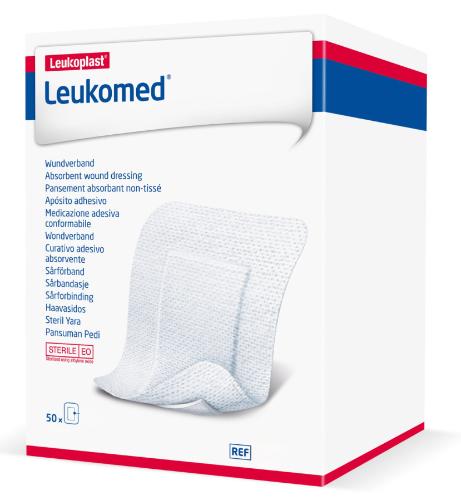 Leukomed, Wundverband, 10 x 30 cm, 50 Stück