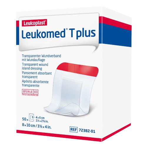 LEUKOMED T plus transp. Wundverband 5St 8x10cm