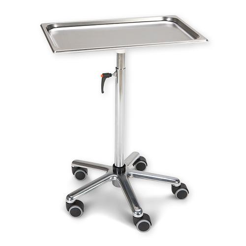 Gerätetisch Chrom, Tischplatte: 33 x 53 cm, 1 Stück