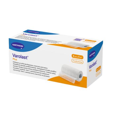 Varolast Plus Zinkleimbinde 5m x 8cm, 1St