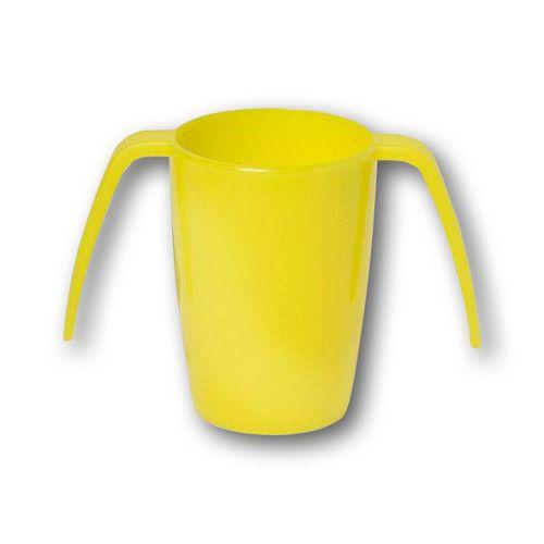 Becher, TopHand, gelb transparent, 1Stück