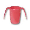 Becher Plus 816, Farbe rot- transparent, 250 ml, 1 Stück