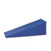 Schiefe Ebene, L 80 x B 22 x H 25 cm, blau, 1 Stück