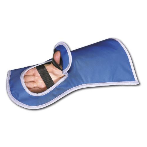 Strahlenschutz-Handschuhe für Chirurgen, Pb 0,5 mm, blau, Universalgröße, 1 Paar