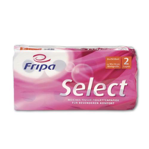 Toilettenpapier Select, 3-lagig, weiß, 48 Rollen