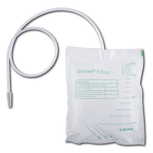 Urimed B Bag 1,5L, steril,90 cm Schlauch Sekret-/Urinbeutel ohne Ablauf