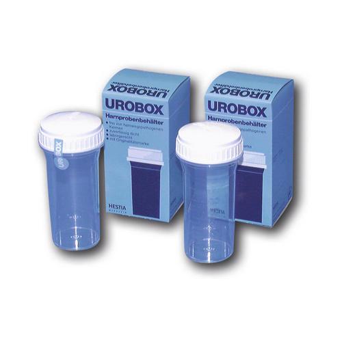 Original Urobox, Urinbecher, keimfrei, Ø 4,2 x H 9,6 cm, 10 Stück