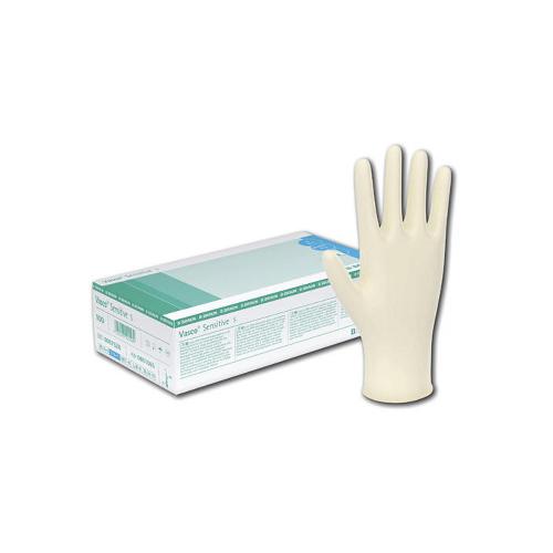 Vasco Sensitive, Handschuhe, Latex, puderfrei,x-klein, 100St