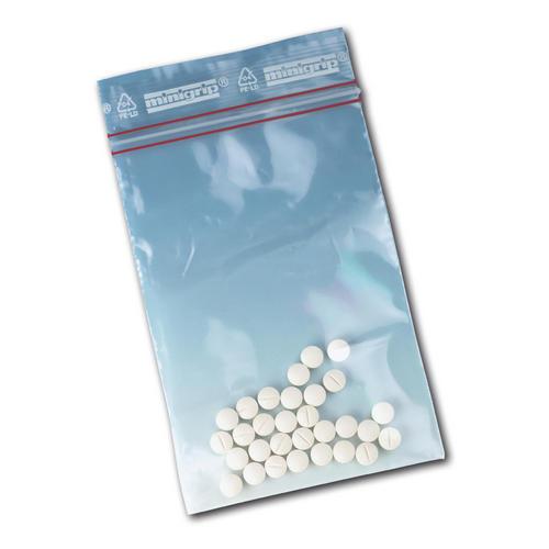 Medikamenten-Tüten ohne Stempelfeld, Kunststoff, 30 x 40 cm, 100 Stück