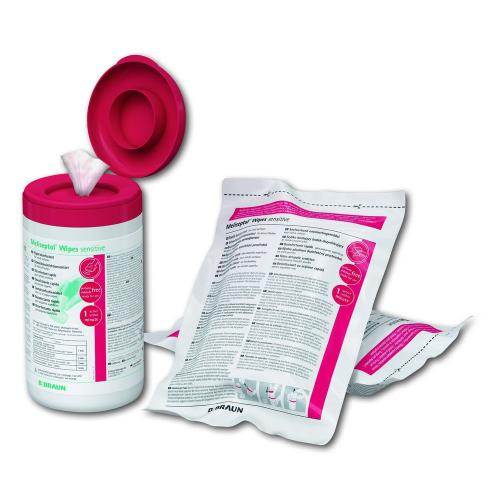 Meliseptol Wipes Sensitive, Nachfüllpackung, 60 Tücher