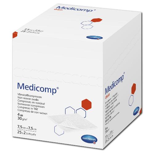 MEDICOMP extra unster. 10x10cm, PACK a 100 STCK