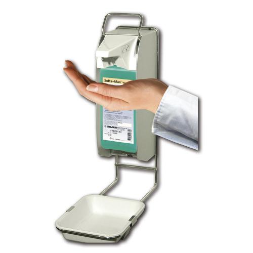 Touchless Spender, inkl. Auffangschale, für 1 Liter Flaschen, 1 Stück