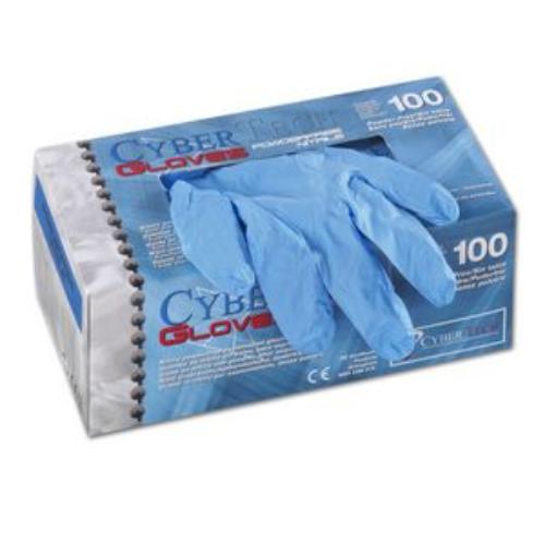 CT Nitril-Handschuhe, Farbe:blau, Gr. L, Mint 100St