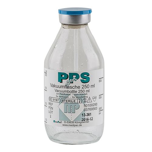 PPS-Vakuumflasche, steril, 500 ml, 1 Stück
