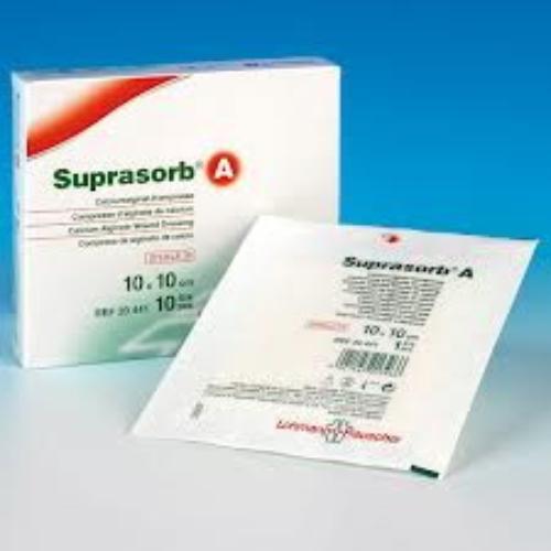 Suprasorb A Pro Ca-Alginatkompresse steril, 5x5cm, 120gsm