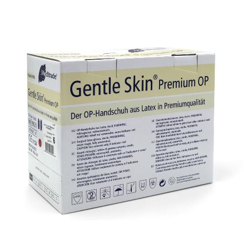 Gentle Skin Premium OP MED, Handschuhe, Latex, Gr. 6,5, Pack 4 x 50 Paar