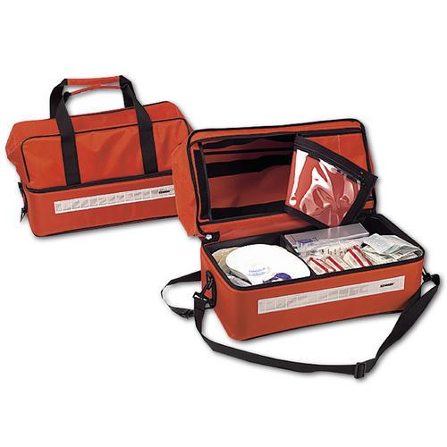 Pflege-Tasche, orange, gefüllt, 47 x 26 x 29 cm, 1 Stück