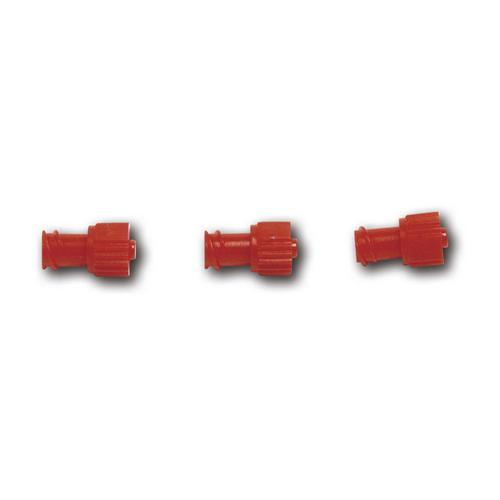 Kombi Stopfen Luer Lock, rot, 100St