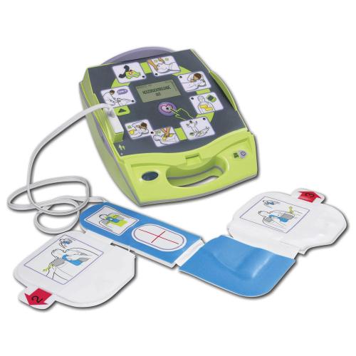 CPR-D Padz Elektrode mit Herzdruckmassage-Sensorincl. Notfall-Set- Handschuhe- Notfallbeatmungstuch- Schere- Einmalrasierer- je ein Einmalreinigungstuch feucht und trocken