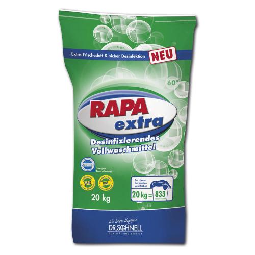 Rapa extra, Desinfektions-Vollwaschmittel-Pulver, 20 kg, 1 Stück