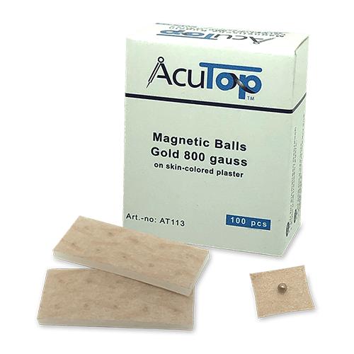 Acu Top Magnetische Ohrkugeln Gold