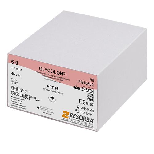 Glycolon violett 5-0 HRT16, 45cm