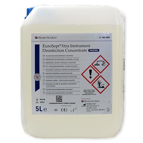 HS EuroSept Xtra Instrumentendesinfektion, Konzentrat, viruzid, 5 Liter Kanister