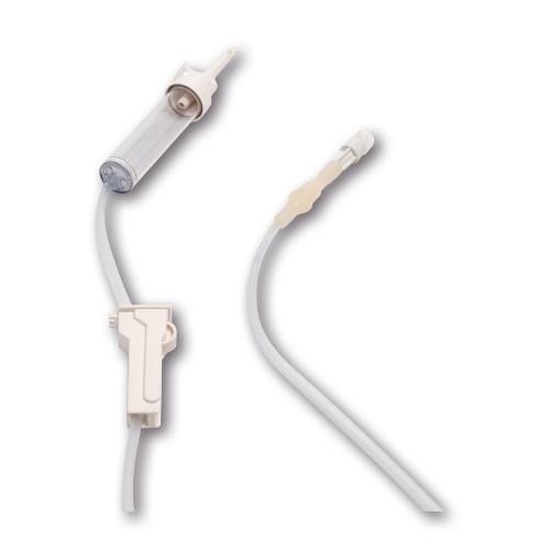 HS Infusionsgerät für Schwerkraftinfusion, Luer-Lock mit Injektionsport, 100 Stück