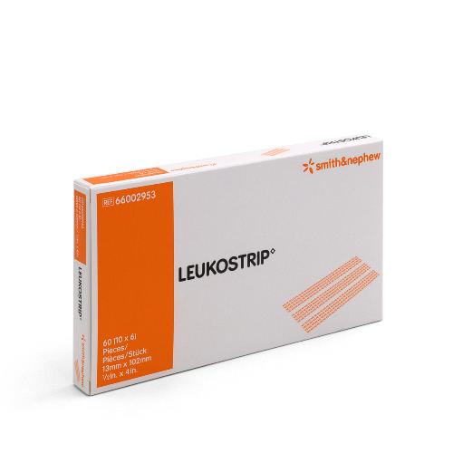 Leukostrip, Wundnahtstreifen, 102 x 13 mm, 10 x 6 Stück