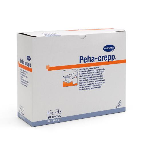 Peha-Crepp, elastische Fixierbinde, 6 cm x 4 m, 20 Stück