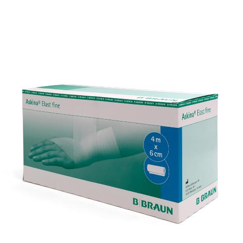 Askina Elast fine, Mullbinden, 4mx6cm, 100St