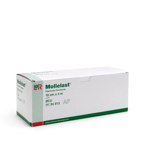 Mollelast Fixierbinden, 10 cm x 4 m, 20 Stück Packung