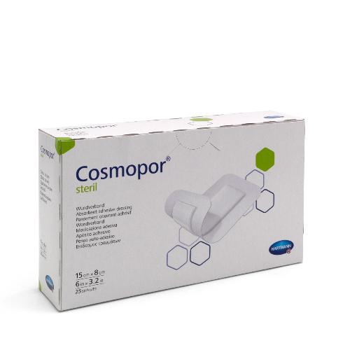 Cosmopor steril, Wundverband, 8 x 15 cm, 25 Stück