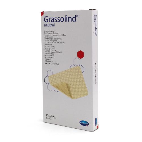 Grassolind Neutral, Salben-Kompressen, 10 x 20 cm, 30 Stück