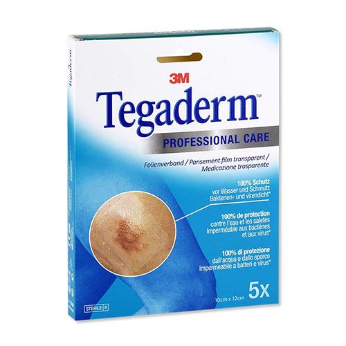 Tegaderm Film, Folienverband, rechteckig, 10 x 12 cm, 5 Stück