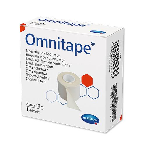 Omnitape Sporttape, 2 cm x 10 m, weiß, 1 Stück