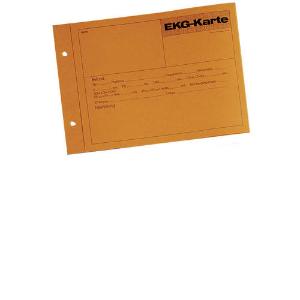 Ekg Karten 1 Kanal Din A5 Quer Orange 100 Stuck Henry Schein Medical