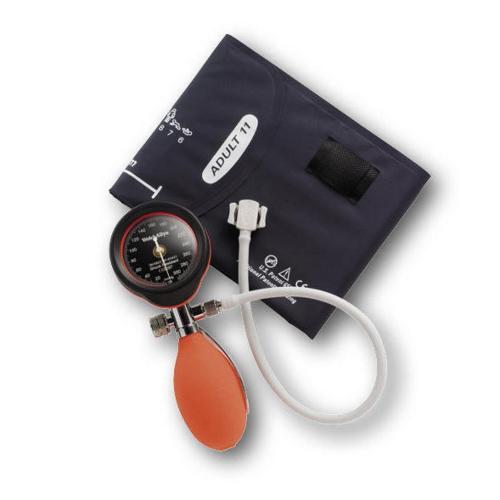 DuraShock 55 Blutdruckmessgerät, Silber Serie, mit Luftablassschraube, rot, 1 Stück