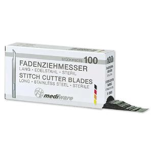 Mediware Fadenziehmesser, steril 11 cm, 100 Stück
