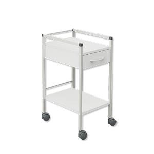 Vielzweckwagen 08/16, 1 Schublade, weiß, 1 St.Höhe 705mm Breite 340mm Tiefe450mm