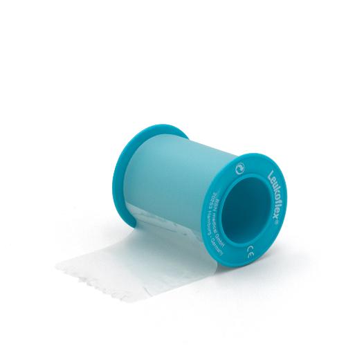 Leukoflex, wasserfest, transparent, 5 cm x 5 m, 6 Stück