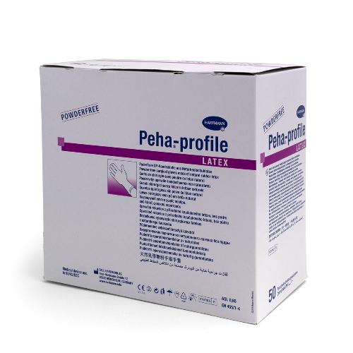 Peha-profile Latex puderfrei Gr.6,0, 50 Paar
