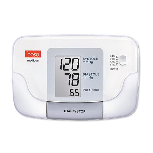 Boso Medicus Blutdruckmessgerät, mit Zugbügel- Manschette, mit Etui