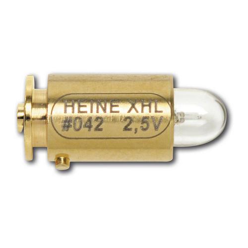 XHL Xenon Halogen-Lampe, für mini 2000 Ophthalmoskop, 2,5 V, Sockel-Nr.: 042, 1 Stück